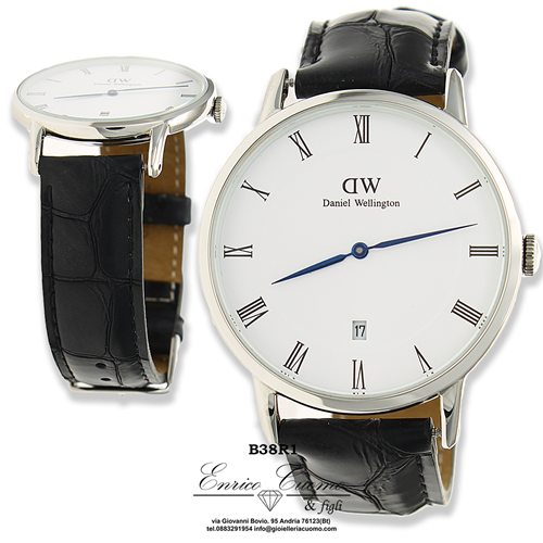 orologio quadrante bianco