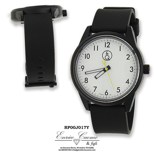 orologio quadrante bianco