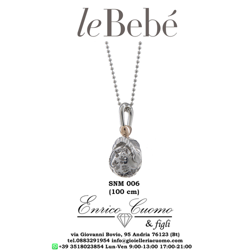 Collana Suonamore Le Bebe Chiama Angeli Con Sonalgio Per Mamme In Attesa Snm006 Campanellino Gravidanza Gioielleria Enrico Cuomo