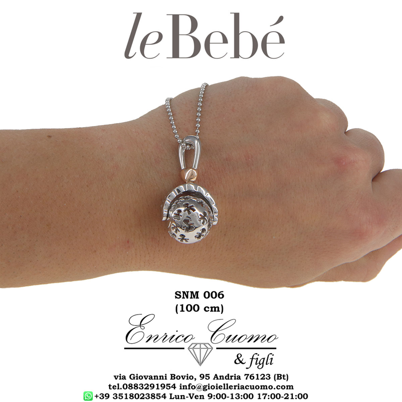 Collana Suonamore Le Bebe Chiama Angeli Sonalgio Campanellino Gravidanza Snm006 Ebay